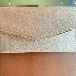 Glitter Pink Chain Strap Women's Bag